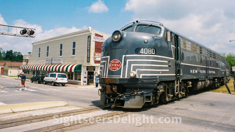 Time travels by train