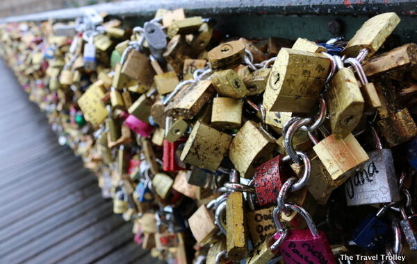 Love Locks Collapse Part of Paris' Famed Pont des Arts