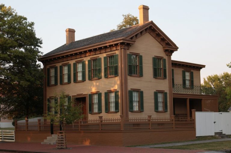 Lincoln Home National Historic Site in Springfield, Ill.