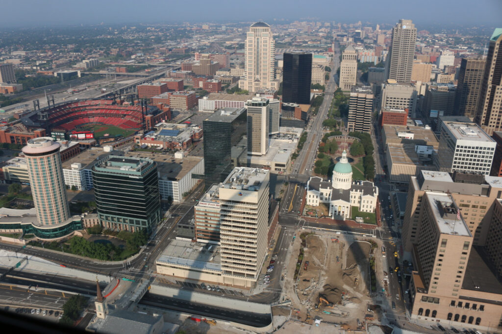 St. Louis from the Gateway Arch