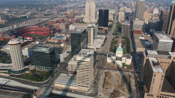 St. Louis from the Gateway Arch