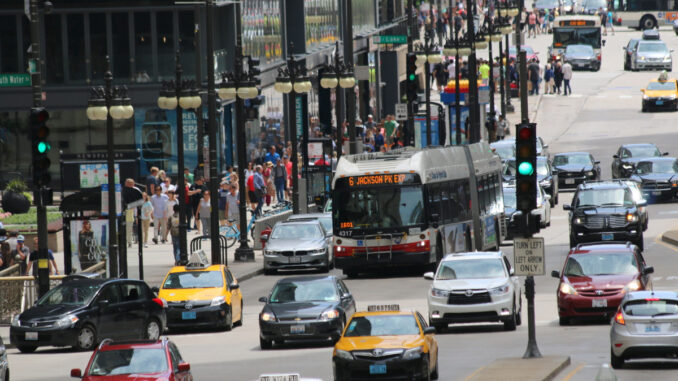 Traffic in Chicago