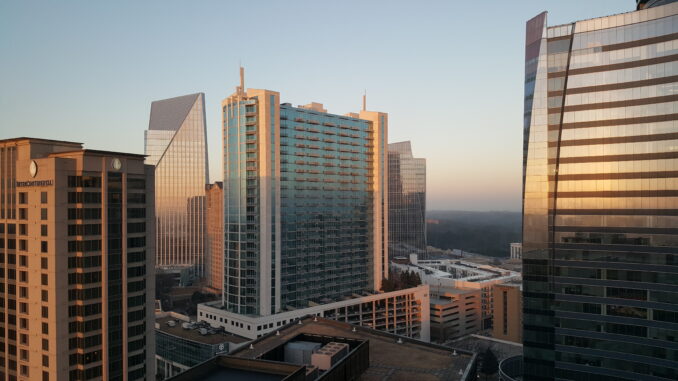 A view of the Buckhead community.