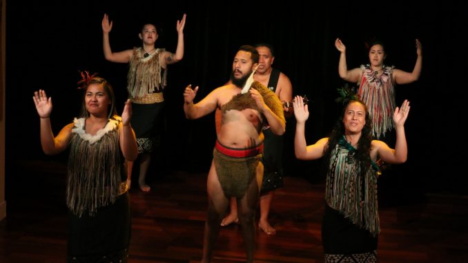 A Māori Demonstration at the Auckland War Memorial Museum