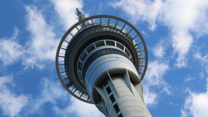 Sky Tower in Auckland