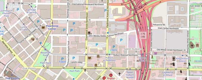 Atlanta Streetcar Map 001