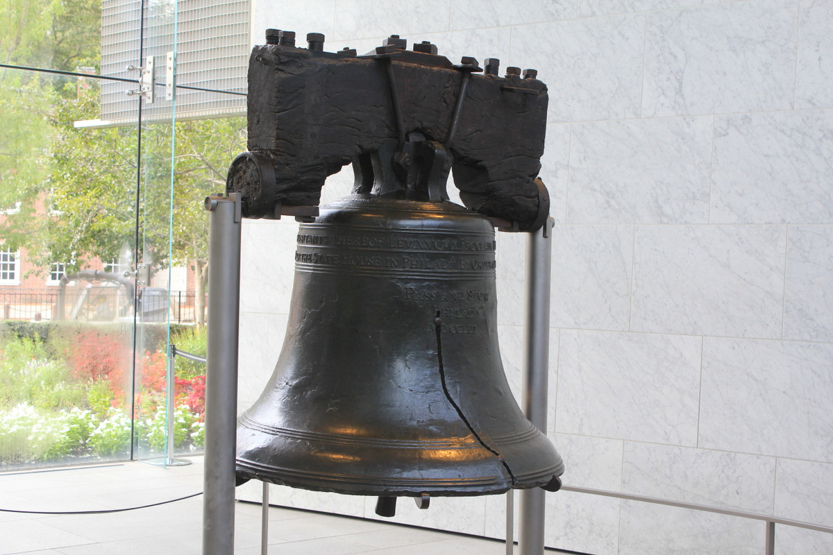 The Liberty Bell in Philadelphia