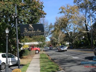 A view of the sign for The Metuchen Inn, a popular eatery in Metuchen, N.J., in October 2017.