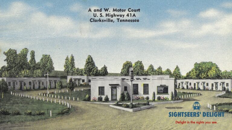 An old postcard sheds new light into former ‘motor court’