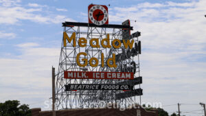 Meadow Gold Sign