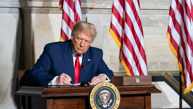 President_Trump_at_the_White_House_Conference_on_American_History_(50355988516)