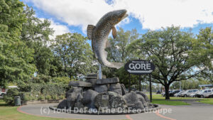 Gore Brown Trout Statue