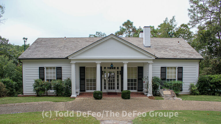 The Little White House in Warm Springs, Georgia.