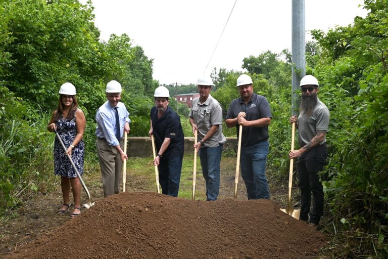 Clarksville breaks ground on Red River Pedestrian Bridge project