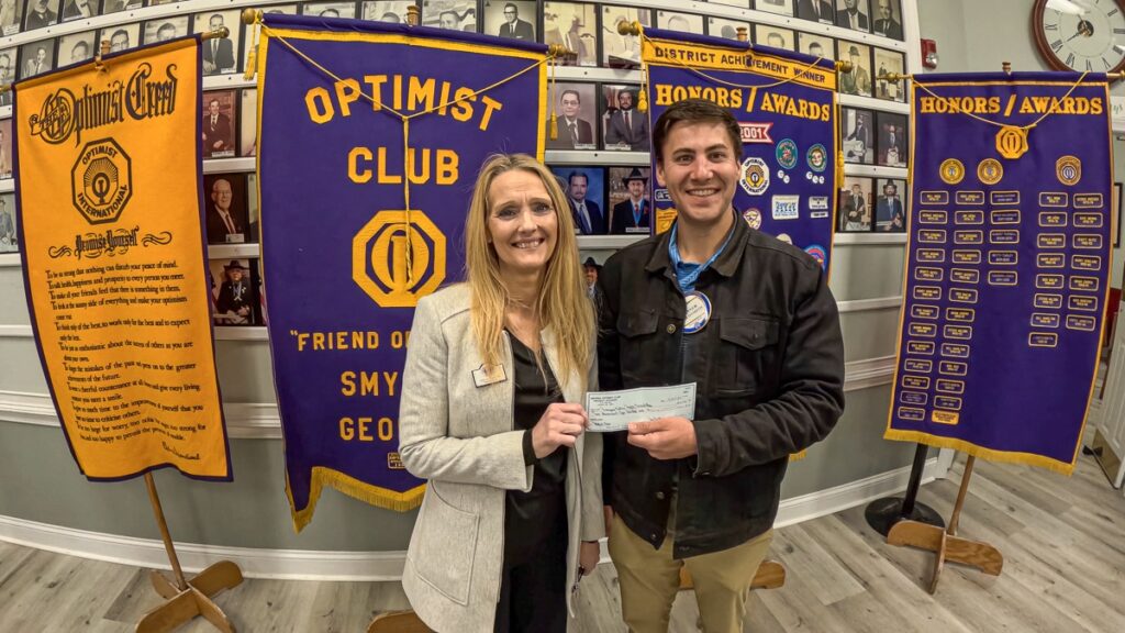 Smyrna Optimist Club donates $2,500 for Smyrna Public Safety Foundation&rsquo;s Shop With a Hero