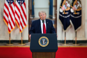 Trump addresses nation on U.S. military strikes against Iran